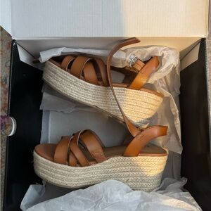 Torrid Tan Espadrille Platform Sandals
